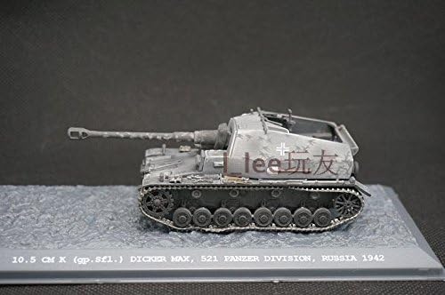 Warmaster 1:72 Diecast German 10.5 Cm K (Gp.sfl.) Dicker MAX Tank Model Car