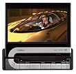 Clarion VRX785BT 7-Inch Single DIN Multimedia Station with Fully Motorized Touch Panel Control with USB Terminal iPod and HDD Navigation Ready
