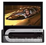 Clarion VRX785BT 7-Inch Single DIN Multimedia Station with Fully Motorized Touch Panel Control with USB Terminal iPod and HDD Navigation Ready