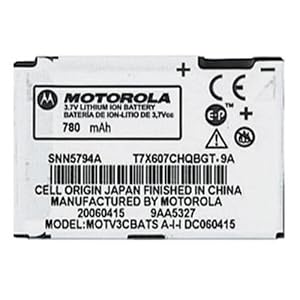 OEM MOTOROLA SNN5794 Battery RAZR V3 V3c V3m V3e V3t by Motorola