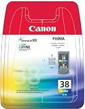 Canon - CL 38 - Cartouche d'encre d'origine - 1 x couleur (cyan, magenta, jaune)