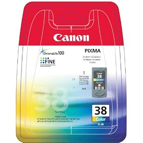 Canon - CL 38 - Cartouche d'encre d'origine - 1 x couleur (cyan, magenta, jaune)