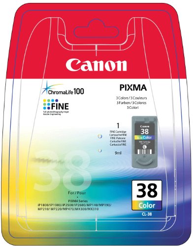 Canon CL 38 - Print cartridge - 1 x colour (cyan, magenta, yellow)