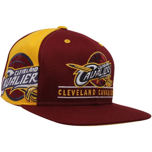 adidas Cleveland Cavaliers Wine Duality Snapback Adjustable Hat