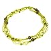 Brooke's Choice Emerald Green Multistrand Beaded Long Collar Necklace