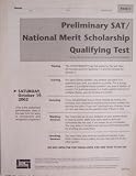PSAT / NMSQT Qualifying Test (Saturday, October 19, 2002)