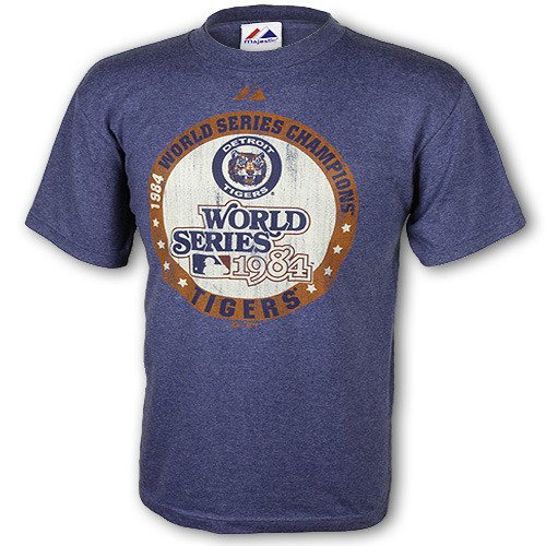 Detroit Tigers 1984 World Series Commemorative T-shirt - Medium