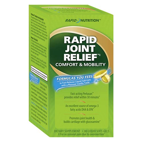 Rapid Nutrition Rapid Joint Relief Comfort & Mobility, 80-Count Bottle