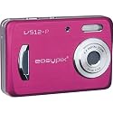 Easypix V512-P Digitalkamera (5 Megapixel, 8-fach digitaler Zoom, 6,1 cm (2,4 Zoll) Display) pink