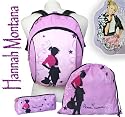 United Labels AG 102745 - Hannah Montana Rucksackset 3-teilig
