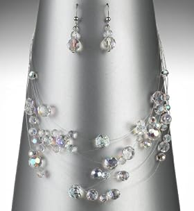 Crystal Beads Necklace 