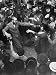 Hasidim Dance Ecstatically on Lag B'Omer Day Photographic Poster Print by Paul Schutz...