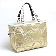 AUTHENTIC COACH PIECED C GALLERY TOTE 13121