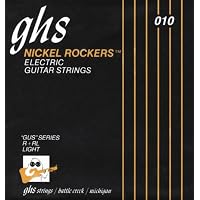 GHS Strings Electric Guitar Nickel Rocker Set (Light Pure Nickel)