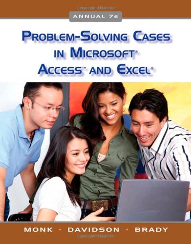 problem solving cases in microsoft access and excel