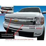 2007-2011 Chevy Silverado 1500 Chrome Grille Factory LTZ Style 