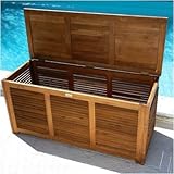 Premium Plantation Teak Storage Box in Oiled Finish
