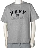 Navy Athletic Oxford Short-Sleeve T-Shirt