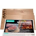 Set of 4 Alder Wood Grilling Planks