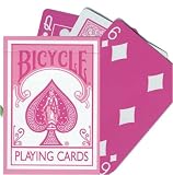 Bicycle 808 Playing Cards in Fashion Pink