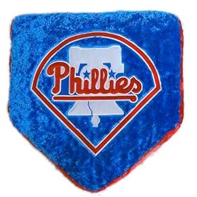 Forever Collectibles Philadelphia Phillies 16 inch Himo Home Plate Pillow