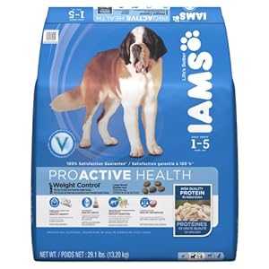 Iams Proactive Health Adult Weight Control Large Breed Premium Dog Nutrition 29.1 Lbs