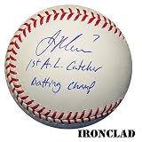 Ironclad Minnesota Twins Joe Mauer Signed Baseball W/ "1St Al Catcher Batting Champ" Ins