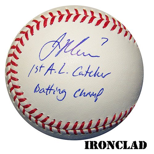 Ironclad Minnesota Twins Joe Mauer Signed Baseball W/ 