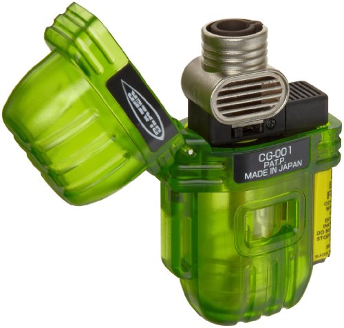 Blazer CG-001 Butane Refillable  Torch Lighter - Green