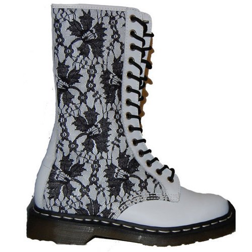 Dr Marten Boots 1C83 White/Lace Womens Doc Boots R11556100 Picture
