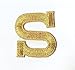 Alphabet Letter - S - Color Gold - 2