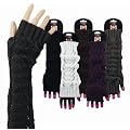1 Paar Armstulpe kurz mit eingesticktem Muster
