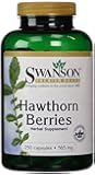 Swanson Premium Hawthorn Berries 250 Caps, 565 mg each