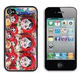 MSD Premium Apple iPhone 4 iPhone 4S Aluminium Back plate Snap Case Typical russian colorful dolls Image ID 24539923