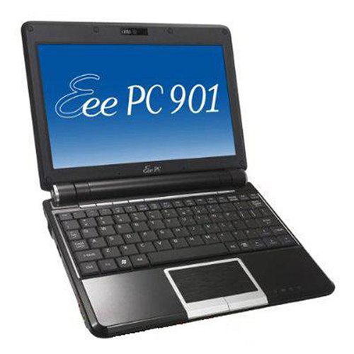 ASUS Eee PC 901 BK007X Netbook, Windows XP Preloaded, 1GB RAM, 12GB SSD (Black)