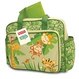 Fisher Price Rainforest Diaper Bag, Green by Fisher-Price