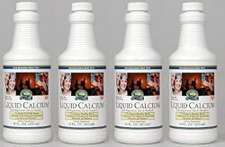 Naturessunshine Calcium Liquid Supports Bones Health 16 fl.oz (Pack of 4)