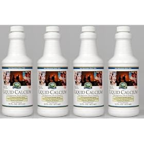 CALCIUM, LIQUID (16 FL OZ), Dietary Supplement with Magnesium, Zinc & Vitamin D, 473 ml "FAST SHIPPING" 4 PACK SAVING!