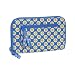 Vera Bradley Zip Around Wallet (Closeout) (Riviera Blue)