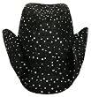 Glitter Sequin Trim Cowboy Hat in 20 Assorted Colors
