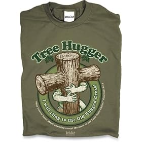 Tree Hugger - Christian - Christian and Religious Adult T-Shirt