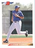 2010 Bowman 1992 Bowman Throwbacks #BT71 Vladimir Guerrero - Texas Rangers (92 Retro Design) (Baseball Cards)