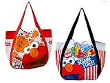 ★ファン必見♪★SESAME_STREET(セサミストリート)★ＢＩＧエコトートバッグ★２柄【お買い得品】【セール】【バーゲン】【限定数生産】 (レッドドット)