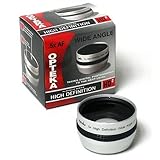 Opteka 0.5x HD² Wide Angle Lens for Canon ZR960, DC410 and DC420 Digital C ....