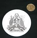3" button / pin printed with Grenada