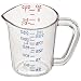 Carlisle 4314107 Clear 1 Cup Polycarbonate Measuring Cup (Case of 12)
