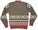 Star Wars Chewbacca Big Face With Santa Hat Adult Brown Ugly Christmas Sweater