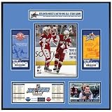 2008 NHL All-Star Game Ticket Frame - Marc Savard & Eric Staal