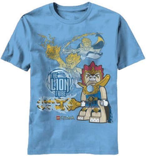Lego Chima Lion Tribe Laval Kids T-Shirt, Blue (4T)