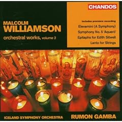 Malcolm Williamson: Orchestral Works, Vol. 2
